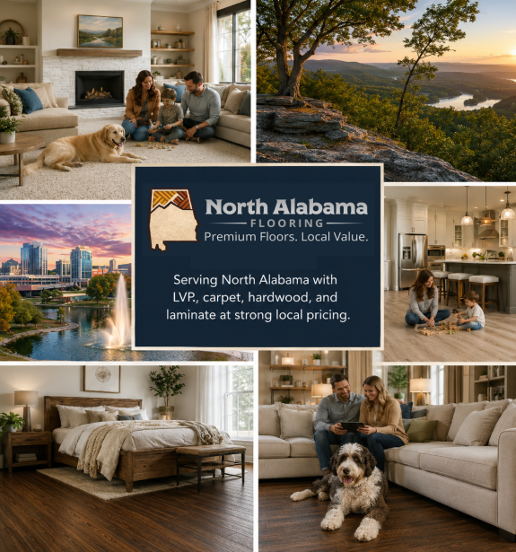 North Alabama Flooring Sale Banner